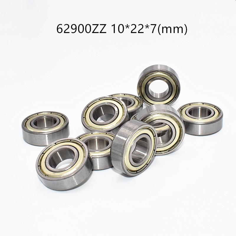 

Подшипники 10шт 62900ZZ 10*22*7(мм) Металлический Герметичный