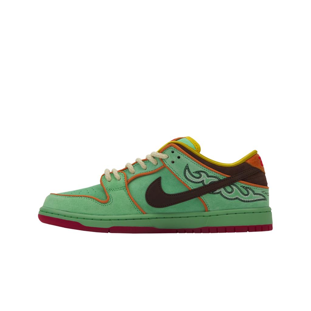 Nike Dunk Low SB Rodeo Unisex-Sneakers Grün Turmalin Barockbraun HF3058-300