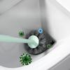 Cute Household Toilet Brush Bathroom Toilet Washroom No Need for Drilling Wall-mounted Toilet Bowl with Base Brush