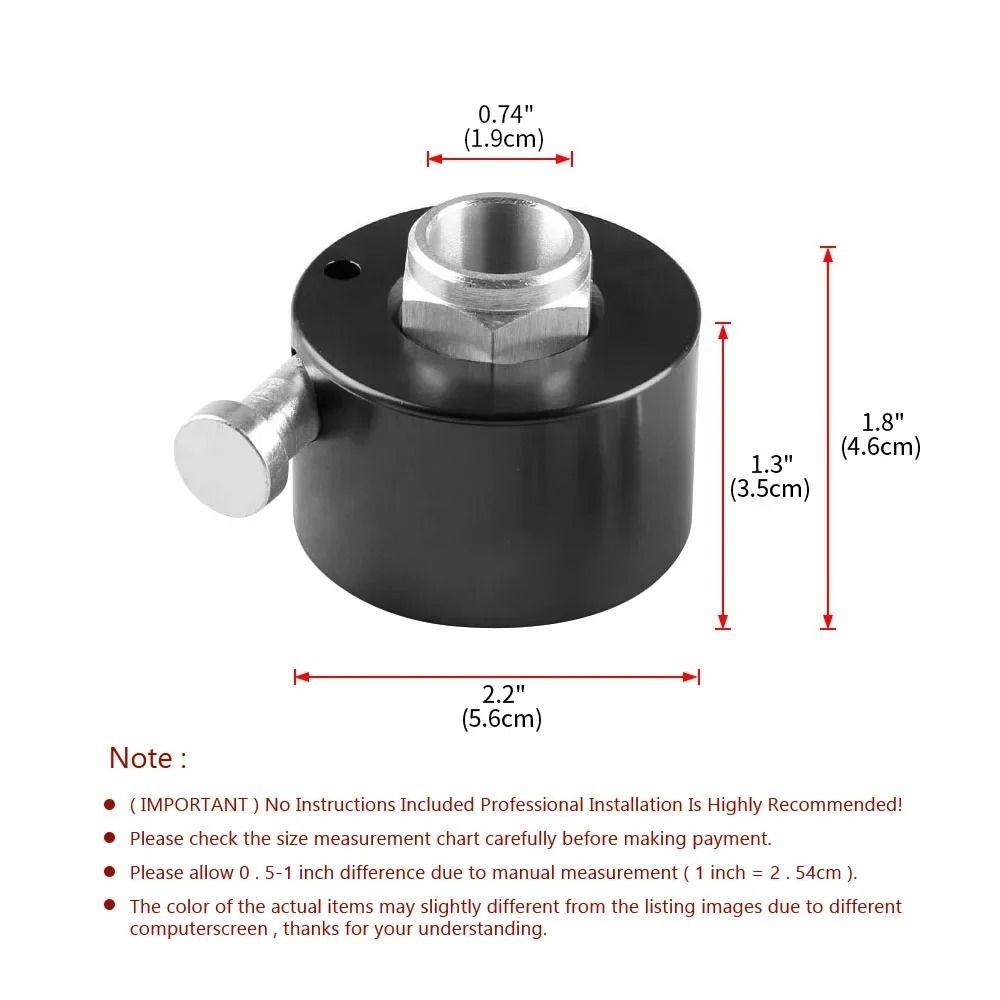Stainless Steel Steering Wheel Quick Release 3/4 Axis Modified Steering Wheel Car Modification