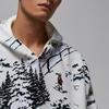 Jordan Brooklyn Fleece Lined Pullover All Over Print Hooded Sports Long Sleeved Sweatshirt Men's HV1051-133