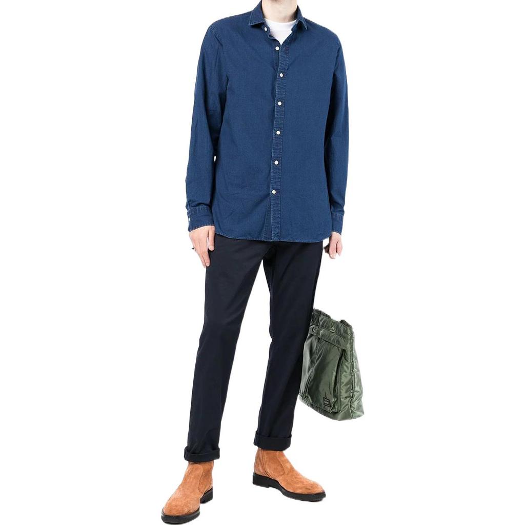 Polo Ralph Lauren SS22 Shirt Men's Blue 712851023001-410