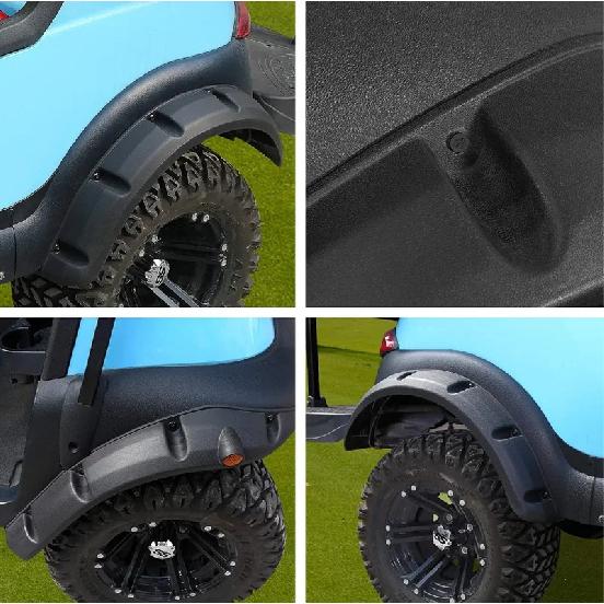 Golf Cart 4 Kotflügelverbreiterungen Für Club Car DS Precedent, Yamaha G22 G29, EZGO RXV und TXT