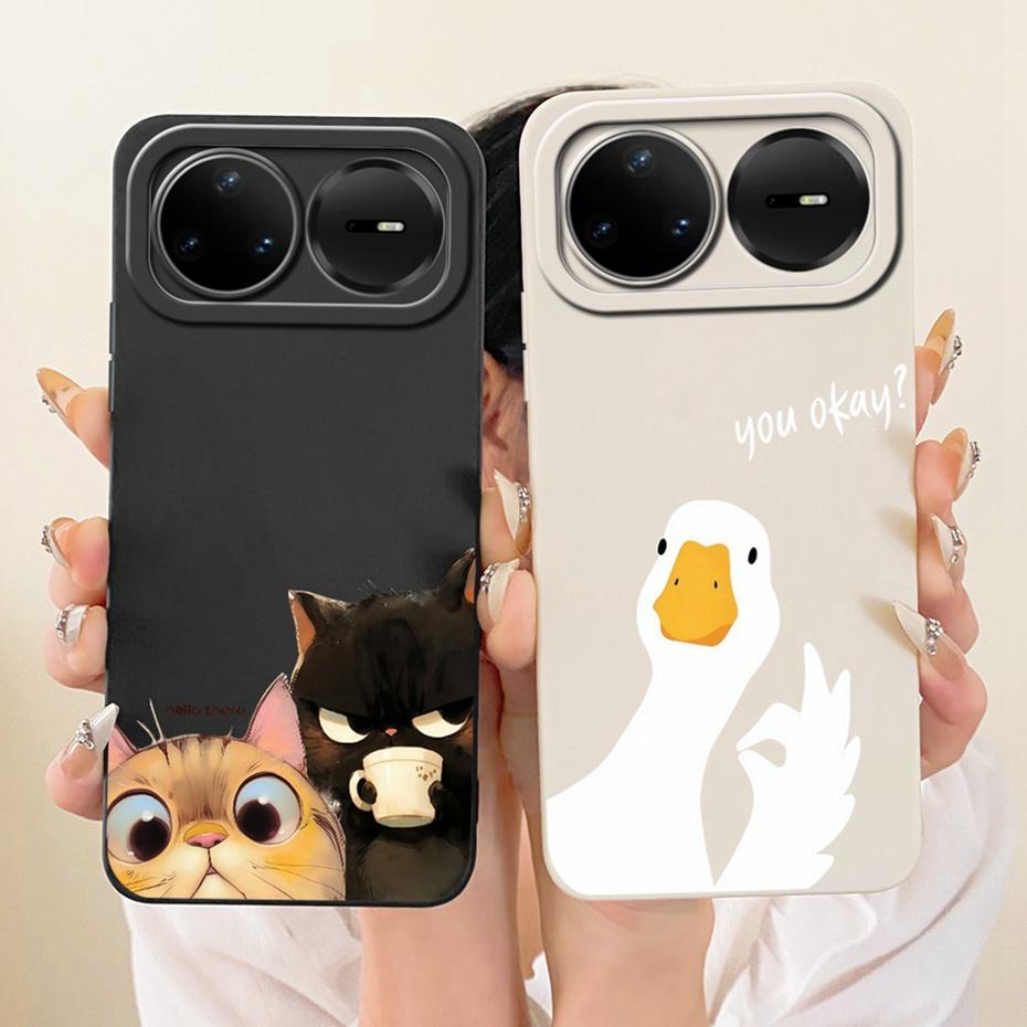 Cute Printed Phone Case For Huawei Nova 15 Pro Ultra 5G Soft Silicone Shockproof Cases For Huawei Nova15 15Pro Covers Bumpers