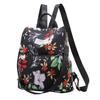Student Schoolbag Junior High School Student Large-Capacity Anti-Theft Backpack Printed Girl Backpack Campus Flower Print