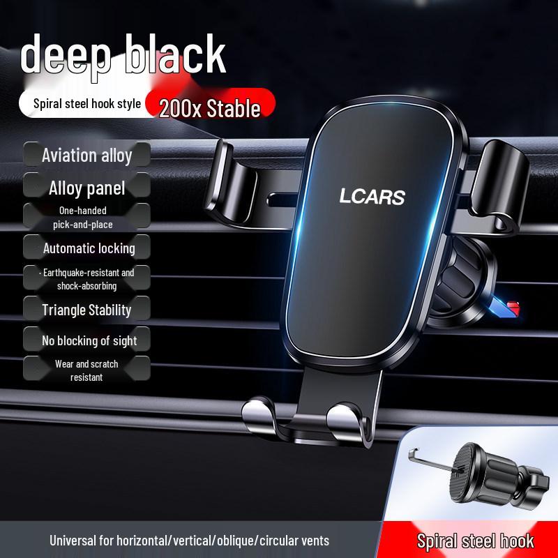 2025 Alloy Gravity Car Phone Holder: Air Vent Navigation Mount Stand
