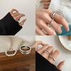 And Modern Trendy 925 Sterling Silver Geometric Ring For Women Perfect For Styles Layered