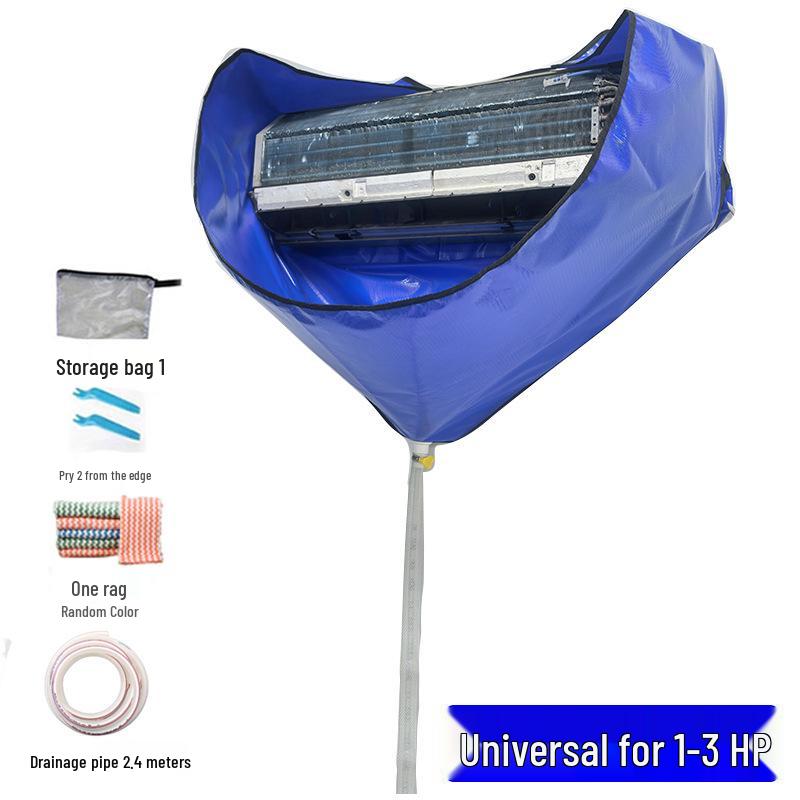 Universal Waterproof Air Conditioner Cleaning Bag (1-3 HP) - Dustproof Wall-Mounted Cover 2026