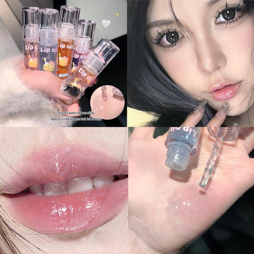 Cappuvini Lip Gloss Set: Transparent, Moisturizing, Plumping Gloss with Mirror Shine