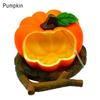 Lustige Fruchtform Vogel Orange Granatapfel Futter Wasser Futternapf Container Futterspender für Kisten Käfige Coop Haustier Papagei Futterspender