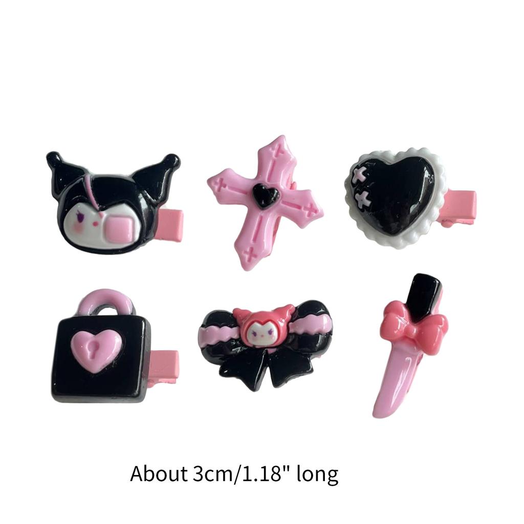 Harajuku Y2k Butterfly Cloth Hair Clip for Women Sweet Cool Aesthetic Trend Hairpin Korean Fashion Hair Accessories