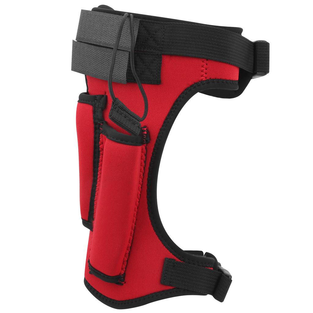 Diving Equipment Diver Underwater Dedicated Adjustable Leggings Knife Wrap Sheath Red