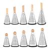 4-Sided Box Cheese Grater Stainless Steel Potato Carrot Shredder Multi-Function Kitchen Tool for Julienne Slicing Zesting