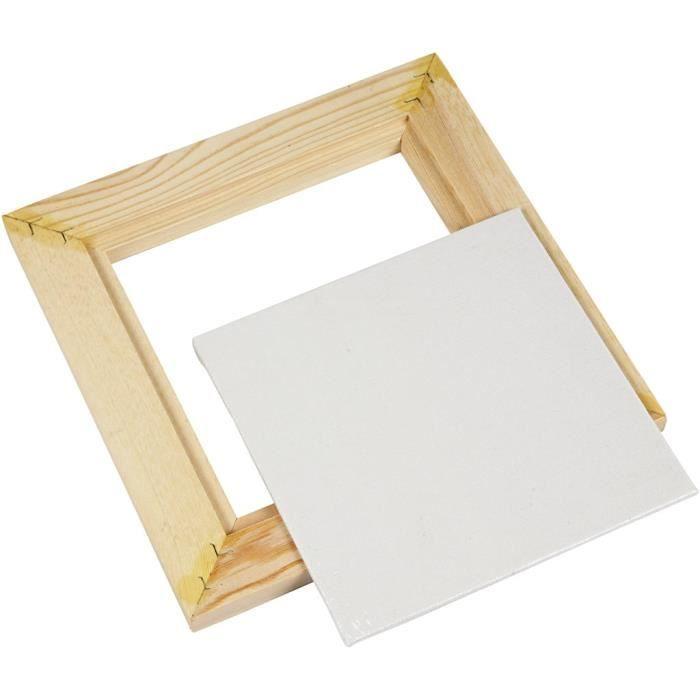 Natural Pine Frame with Good Quality Canvas Glued To the Back On a Thick Cardboard Panel. Ref 226200