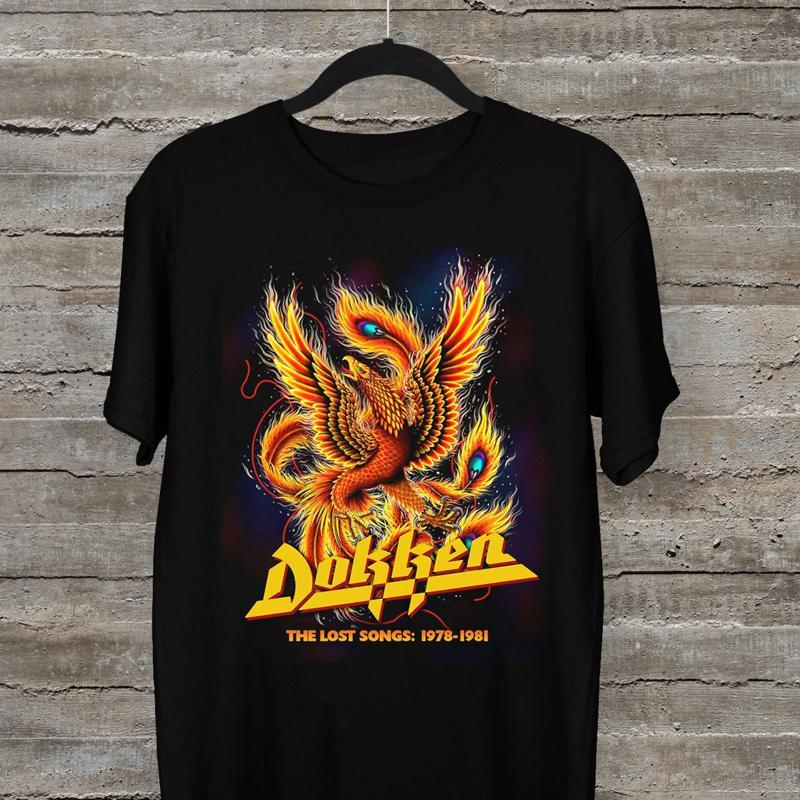 New Dokken The Lost Songs Black All Size T Shirt