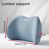 2-in-1 Car Neck & Lumbar Support Pillow Set-2Pcs Adjustable Ergonomic Sponge Rubber Cervical & Backrest Cushion for Seat Comfort