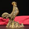 Exquisitely Crafted , Brass Ornament, Large Golden , Copper , Great Wall Rooster Orname