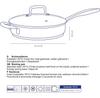Kela Flavoria Frying Pan with Lid 24 Cm (10185)