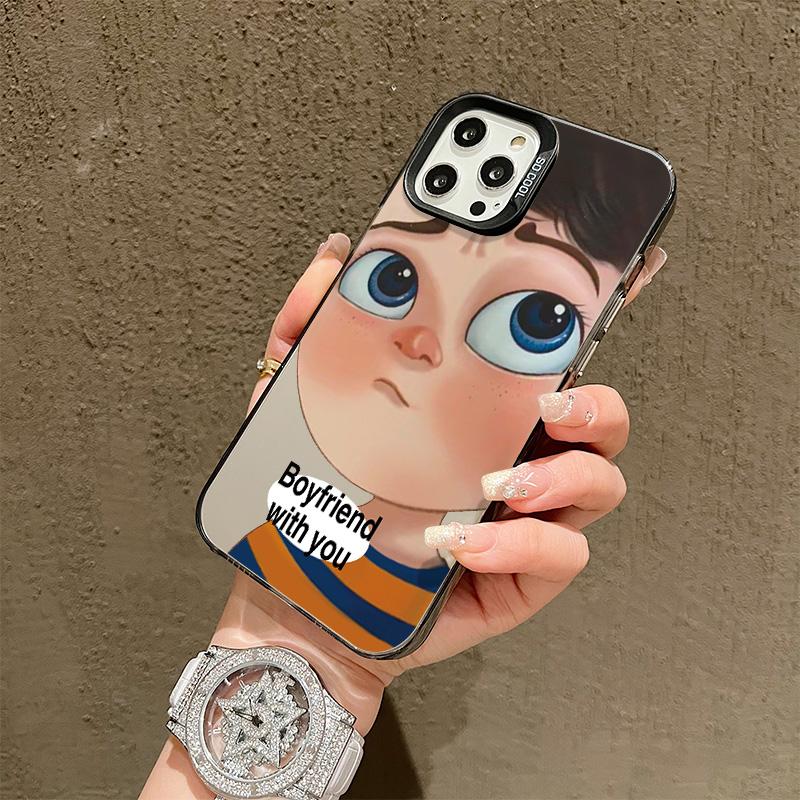 

Silicone Case For Xiaomi Redmi 8 9 6A 9A 9C 9T iPhone 17 16 15 14 13 11 Samsung A06 A16 A26 A36 A56 Cover DIY Painted Cartoon Shockproof Phone Bumper Samsung S25