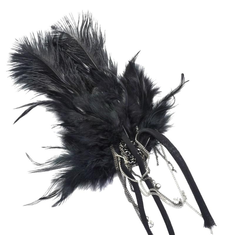 

Comfortable Punk Brooch Pin Tassels Styles Chain Lapel Pin Unisex Fashion Brooch for Men and Women s Attires 1 чорний
