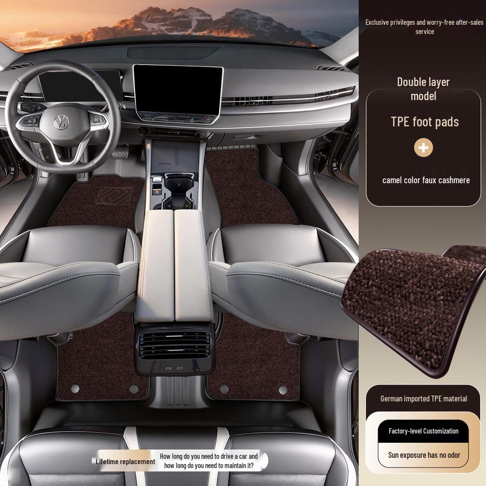 Custom TPE Floor Mats for FAW-Volkswagen Sagitar L (2012-2026)