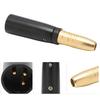 Audio Adapter 6.35mm Female To XLR Male Converter for Audio Player Microphone Guitar Amplifier