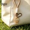 Miniature Cup Keychain Pendant Milk Tea Pendant, 3D Printed with Decorative Bag Braided Lanyard, Backpack Charm Accessory Hanging Key Chain