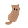 Funny Cat Stationery Storage Bag Kawaii Plush Cat Stationer Bag Plush Cat Pencil Case  Student Use