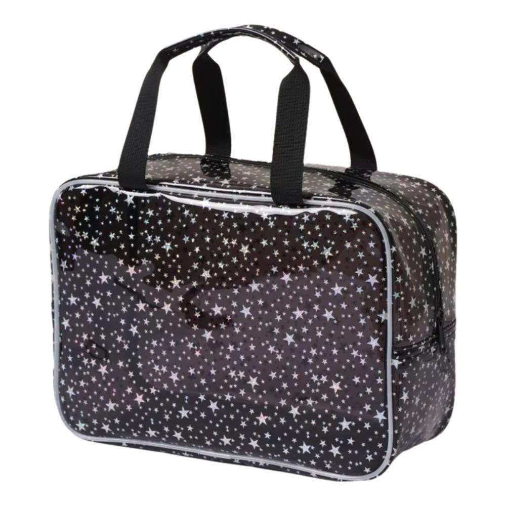 PVC Waterproof Transparent Makeup Bag Stars pattern Travel Beauty Organizer Daily Use