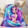 1pc Underwater Paradise Starfish Blanket Comfortable Soft Lightweight All Season Multi Purpose Blanket Travel Camping Picnics Sofa Office Bed Living