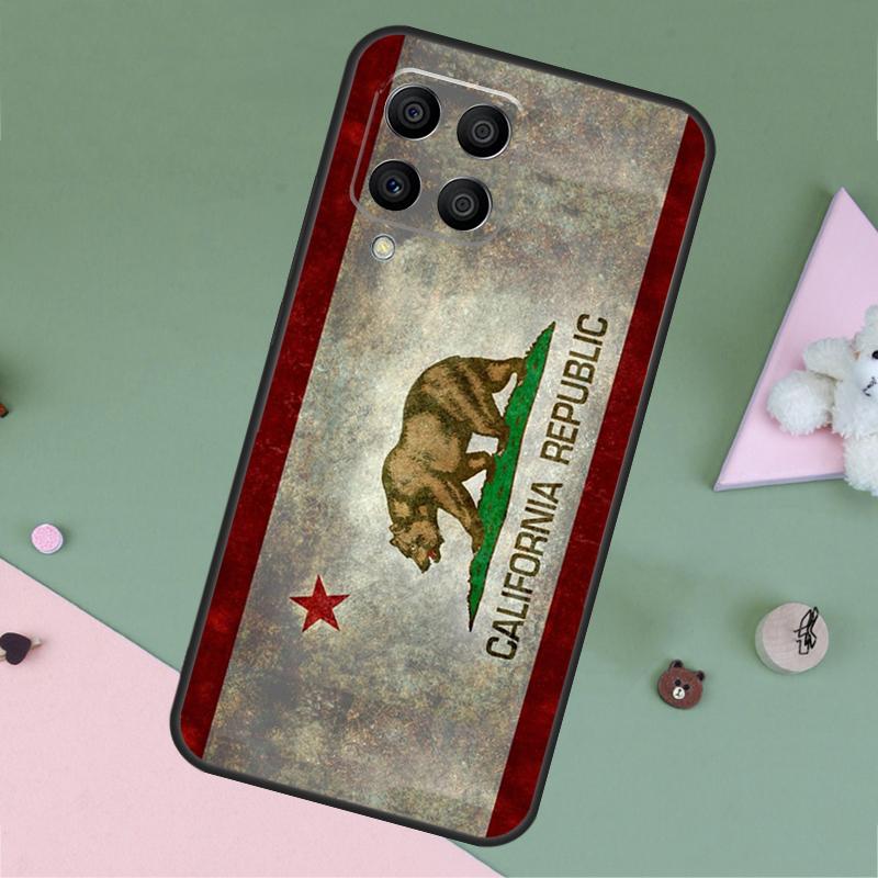 California Flag For Samsung Galaxy M20 M06 M16 M12 M13 M14 M15 M35 M55 M34 M54 M33 M53 M21 M31 M32 M52 Case