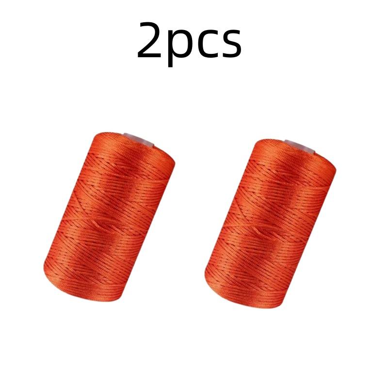 New Summer Crochet Yarn 1.5mm Thin Ice Cotton Thread for Hand Knitting Bag Hat Shoes 100g Hollow Line Colorful Nylon Cord
