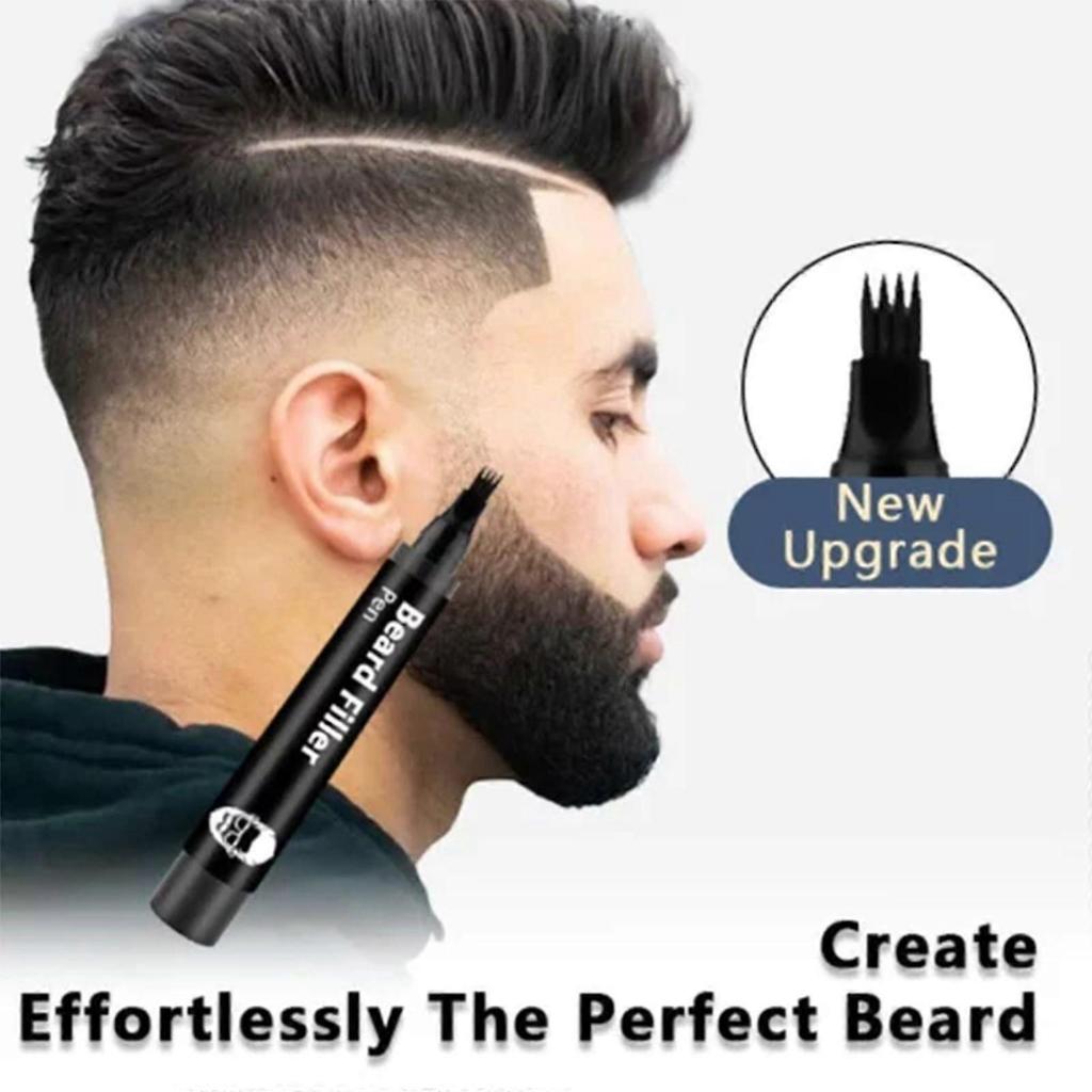 Beard Filler Pen - Waterproof, Long-Lasting, Easy-to-Use for a Perfect Beard Look