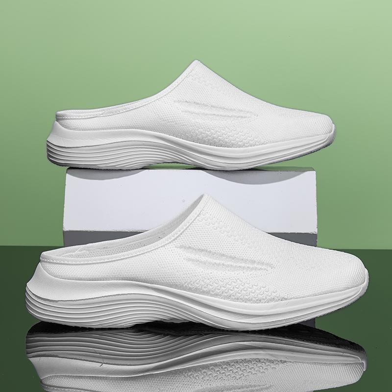 Summer Breathable Light Women Mules New Casual Half Slippers Outdoor Flats Zapatos De Mujer Quality Shoes for Woman Slippers