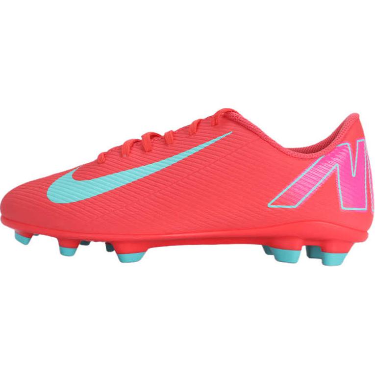 Nike Mercurial Vapor 16 Club MG GS Mad Energy Pack Kids Sneakers Red Ember-Glow Aurora-Green FQ8286-800