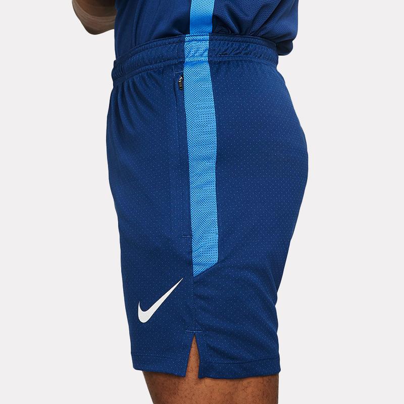 Nike Dri-Fit Strike Soccer Training Quick-Dry Breathable Shorts Men Bottoms Blue AT5939-407