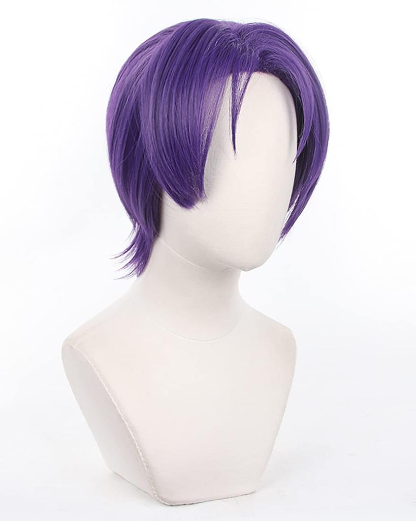 Mikage Reo Cosplay Mikage Reo Short Anime Costume Accessory for and Includes Wig High-quality Wig, Wig, Style, Heat-resistant, Parties, Events,