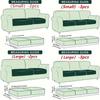 Jacquard Waterproof Seat Cushion Cover Elastic Solid Sofa Cover For Living Room Removable Home Sofa Cushion Covers