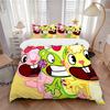Candy Friends Adventure Print 3Pcs Bedding Setduvet Cover With 2 Bedropillowcase Home Birthday Gift