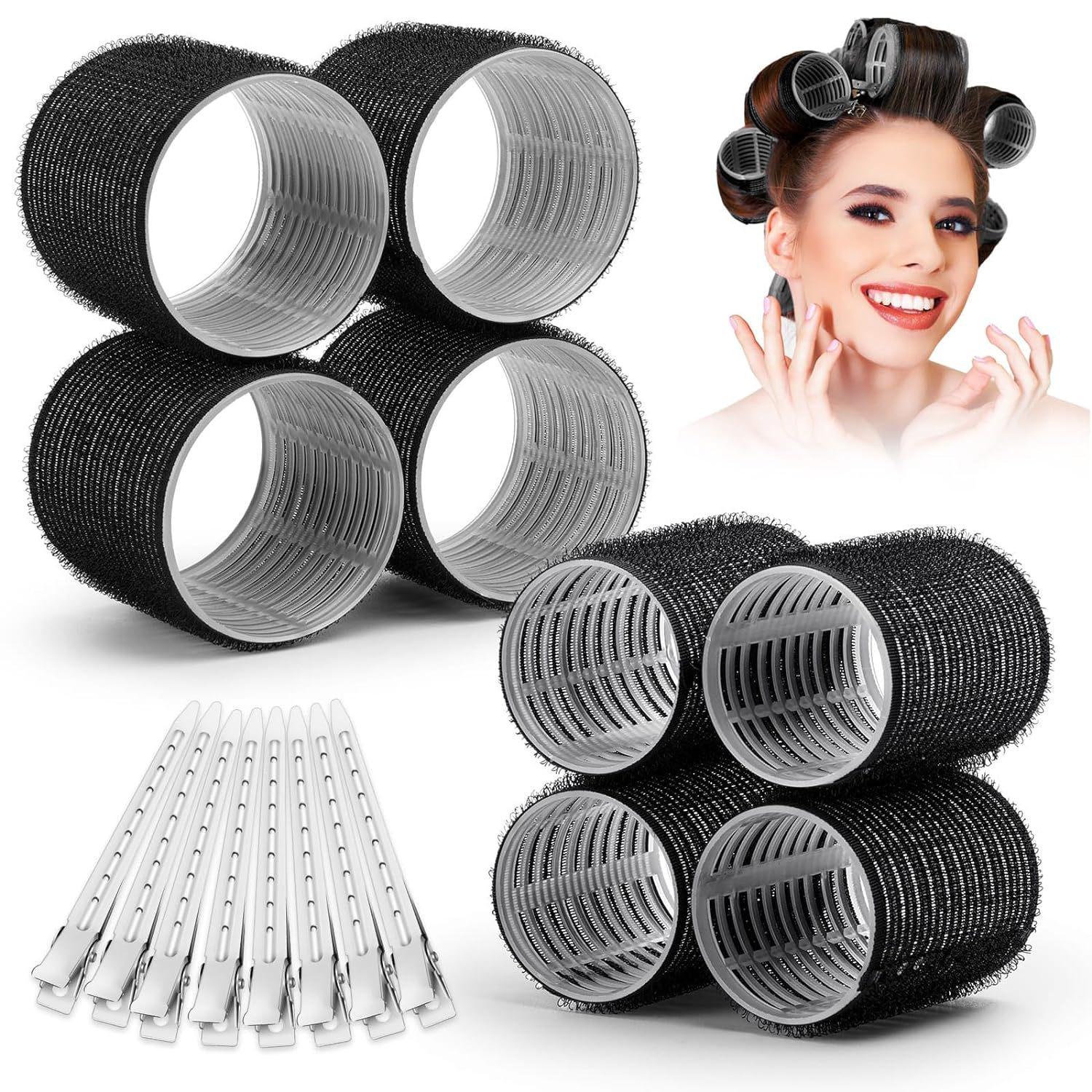 Multi-Layer Plastic Hair Styling Curlers Set
