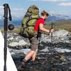 Trekking Poles For Hiking Lightweight Aluminum Alloy Telescopic Walking Stick Suitable for Reduce Pressure and Strain