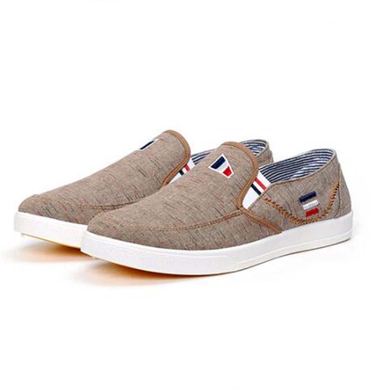 New Arrival Slipony Men Fashion Men Sneakers Flats Casual Shoes Denim Canvas Shoes Nice Comfortable Men Shoes Loafer fgb67