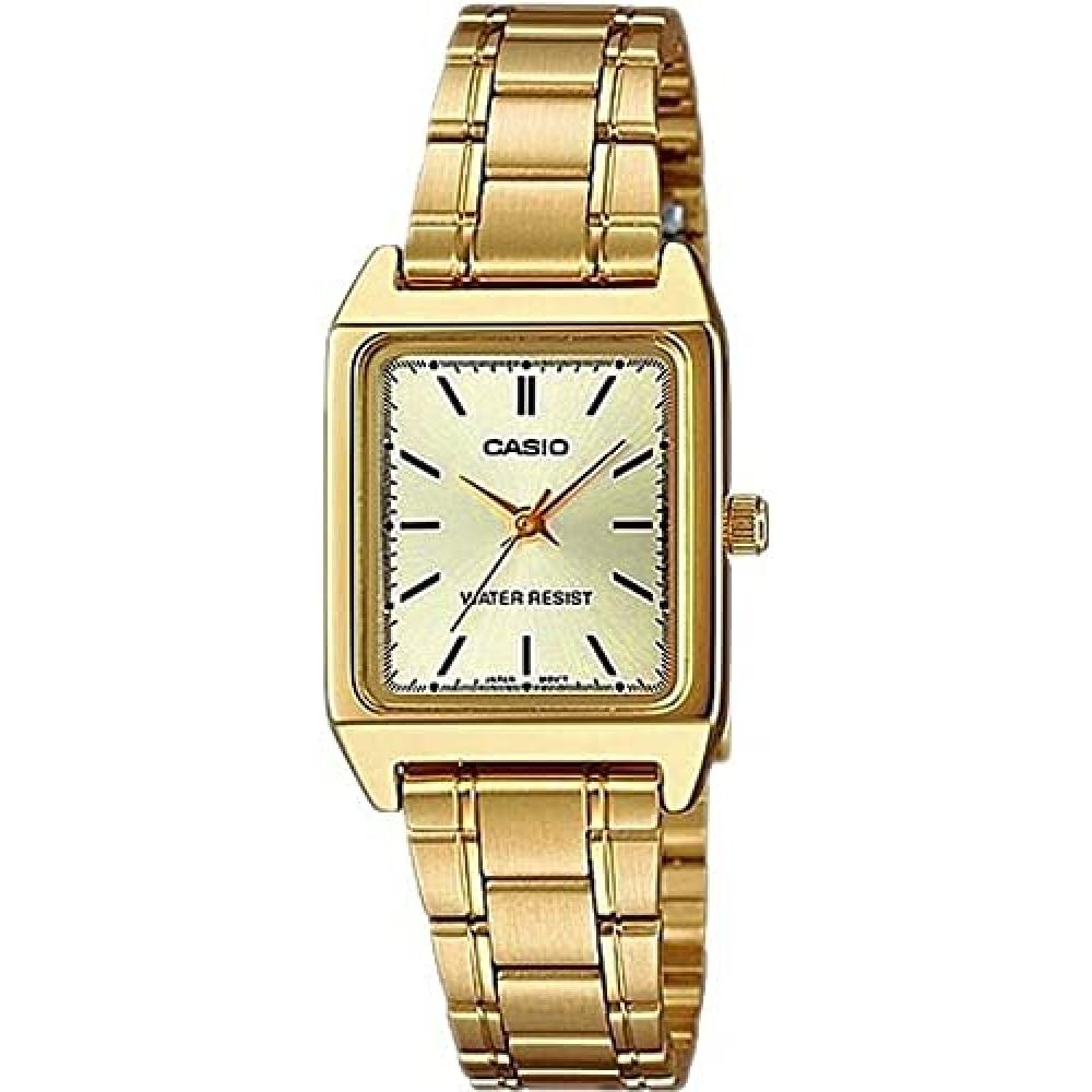 

[Casio] Женские наручные часы Casio Standard Quartz Ltp V007g 9e Gold Metal Band Overseas Model []