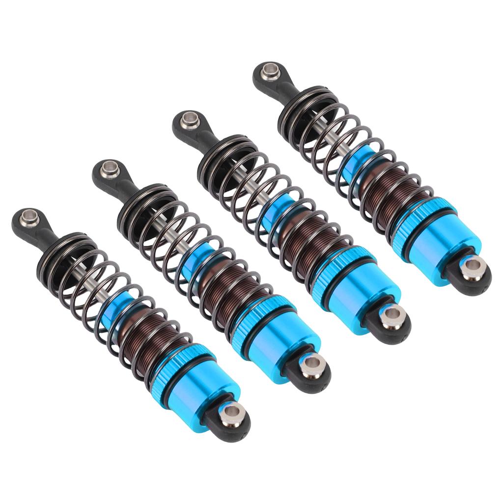 4 PCS 75mm RC Car Oil S Aluminum Alloy Damper Set for 1/10 Scale RC Cars