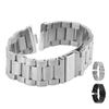 Edelstahl Uhrenarmband Schnellverschluss Ersatzband Edelstahl Glieder Uhrenarmband Kompatibel