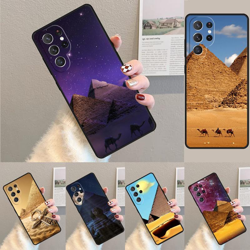 Egypt Pyramids Phone Case for Samsung Galaxy note 10 pro S26 Ultra S23 S24 FE S25 S21 S22 PLUS shockproof Cove
