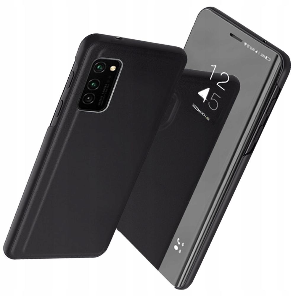 Clear View Case Futerał Etui Z Klapką Samsung Galaxy A53 5G Czarny