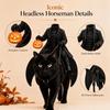 Dýňová lucerna Bezhlavý jezdec Kočičí kostým 3D kostým jezdec na kočce Halloweenská párty