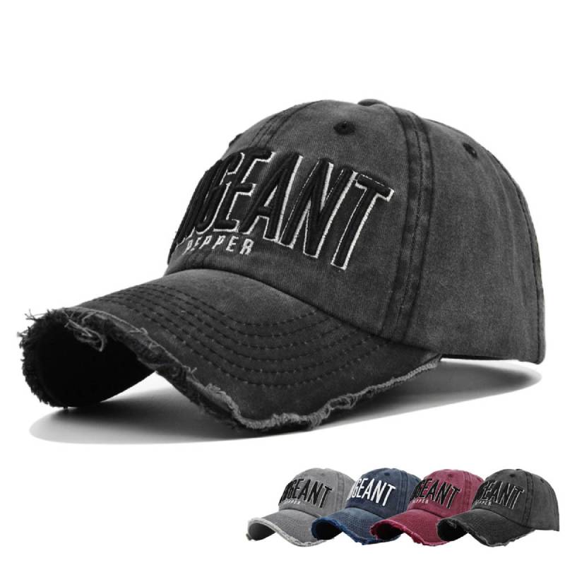 Tongue Hat Duck Vintage Three Dimensional Embroidery Used Baseball Hat Cotton