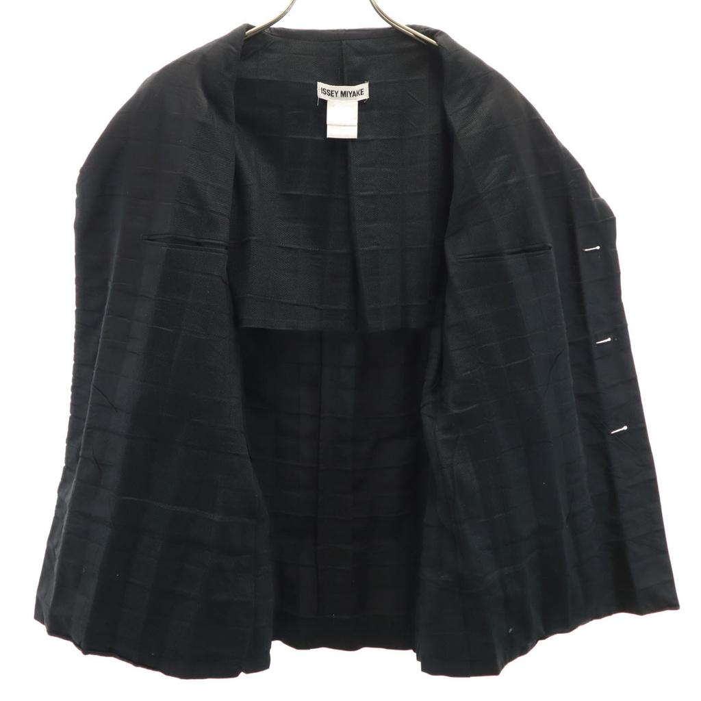 ISSEY MIYAKE 90s Made In Japan Old Pleated Processing Tailored Jacket M Men's Used